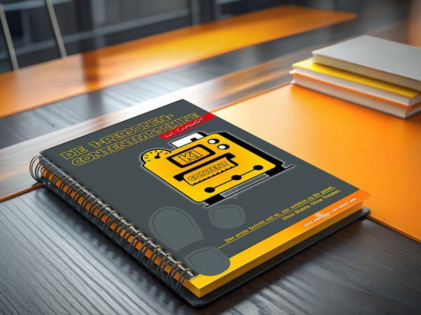 Die 1-Personen-Contentmaschine – kostenloses PDF von Nicole Angela Buck für strukturierte Content-Erstellung